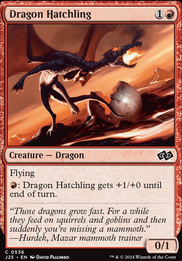 Dragon Hatchling [#0536] (J25-C)