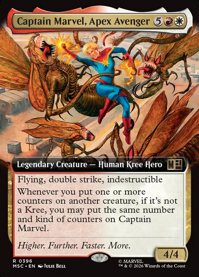 Captain Marvel, Apex Avenger [ #0396 Extended Art ] (MSC-R)