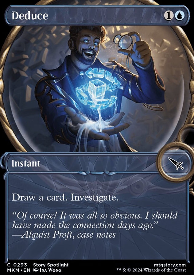 Deduce [#0293 Magnified Showcase] (MKM-C-FOIL)