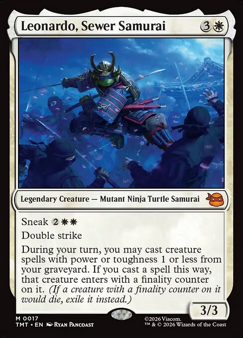 Leonardo, Sewer Samurai [ #0017 ] (TMT-M)