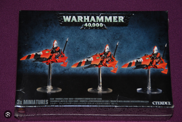 40K: Eldar - Windrider Jetbike Squadron (OOP)