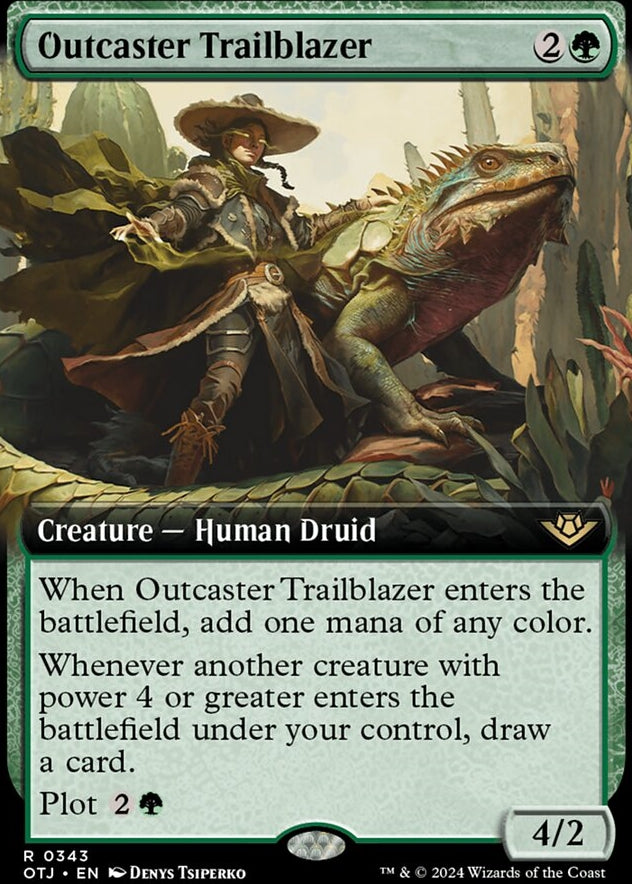 Outcaster Trailblazer [#0343 Extended Art] (OTJ-R)