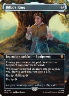 Bilbo's Ring [ #0041 Borderless ] (HOC-M)