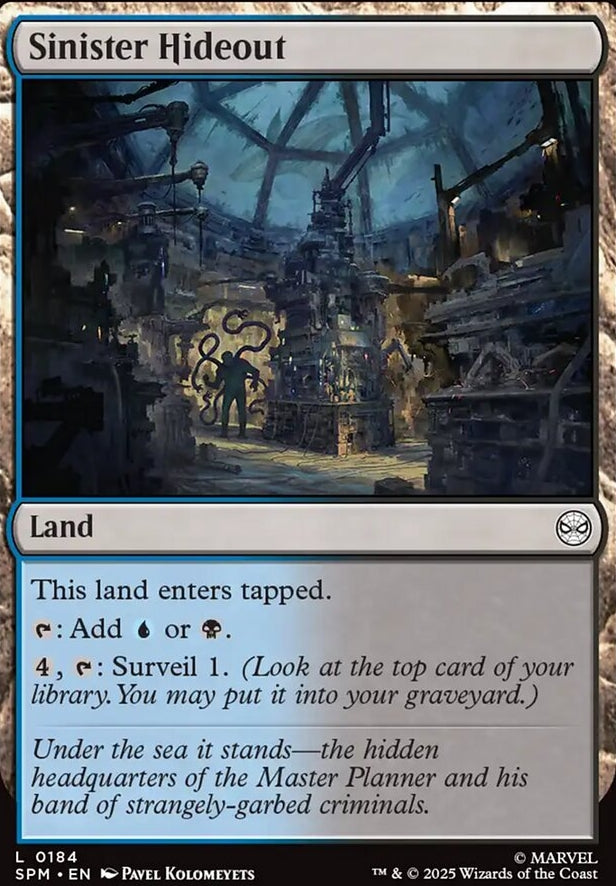 Sinister Hideout [ #0184 ] (SPM-L)