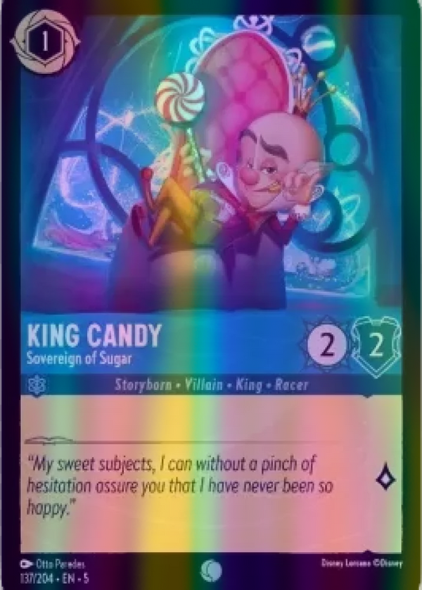 King Candy - Sovereign of Sugar (Shimmering Skies 137/204) Common - Near Mint Cold Foil