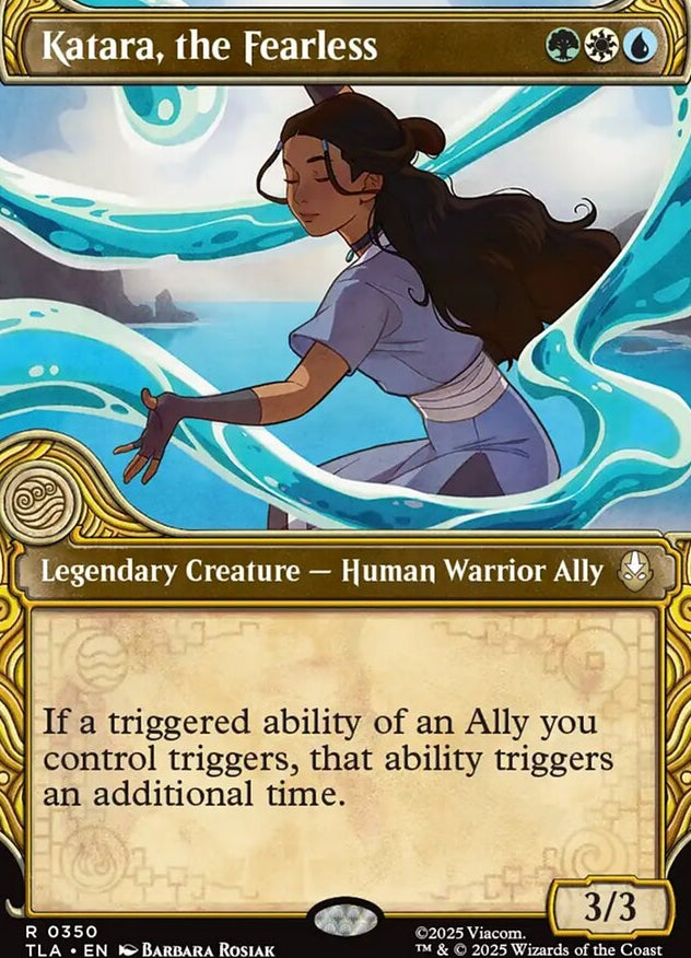 Katara, the Fearless [ #0350 Showcase ] (TLA-R)