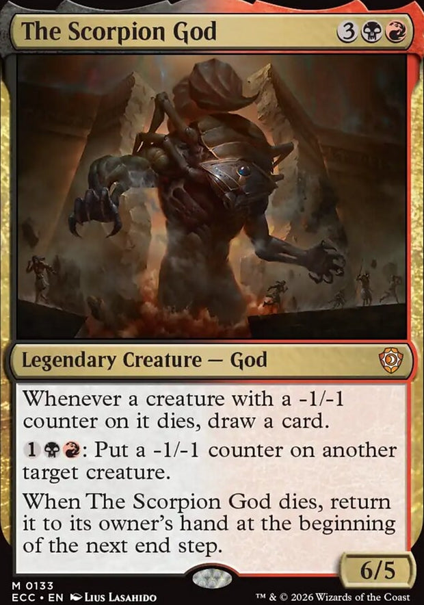 The Scorpion God [ #0133 ] (ECC-M)
