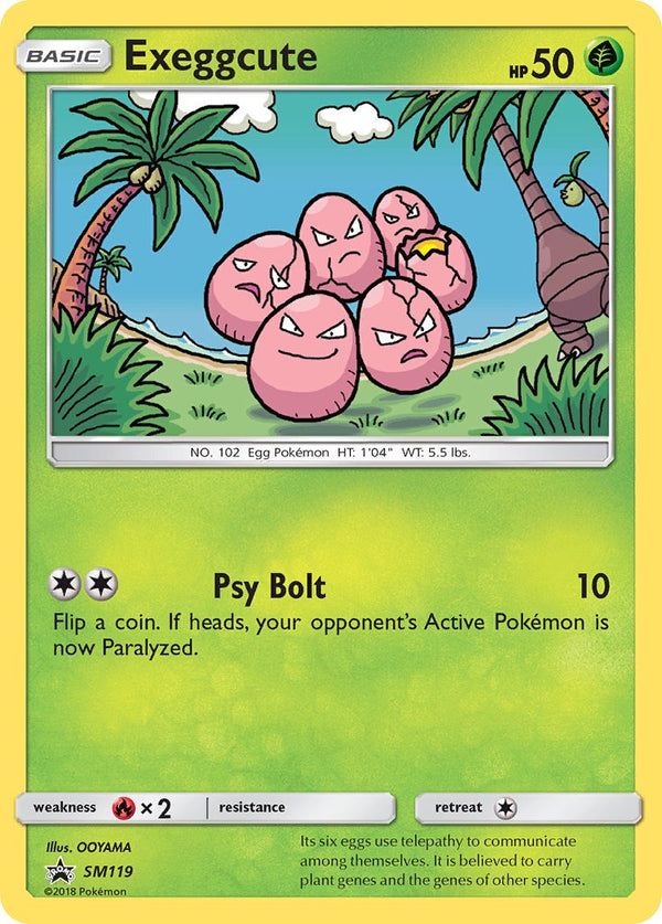 Exeggcute - SM119 (SM:PR) Promo - Near Mint Holofoil