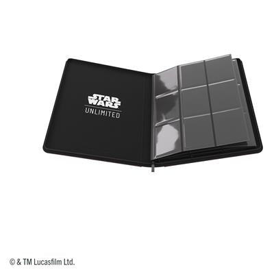GameGenic: Zip-Up Album 18-Pocket - Star Wars: Unlimited - Jedi Luke Skywalker & Emperor Palpatine