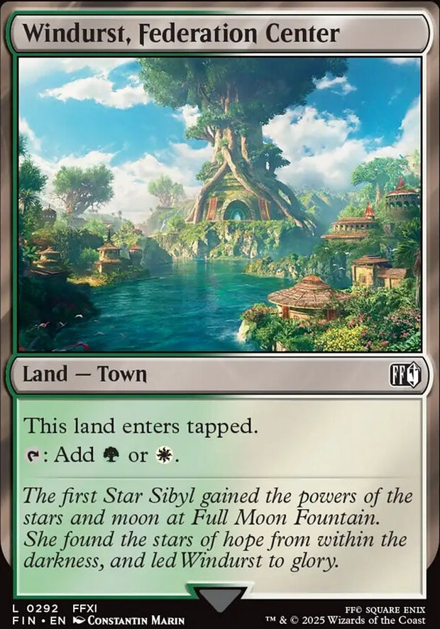 Windurst, Federation Center [ #0292 ] (FIN-C)