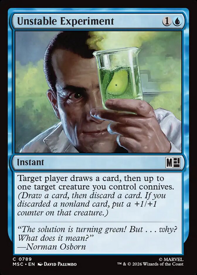 Unstable Experiment [ #0789 ] (MSC-C)