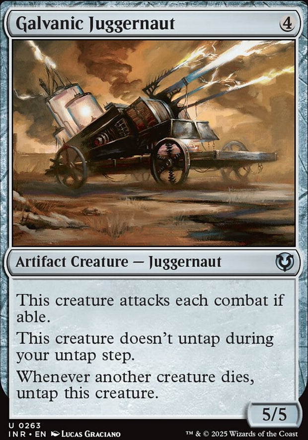 Galvanic Juggernaut [ #0263 ] (INR-U-FOIL)