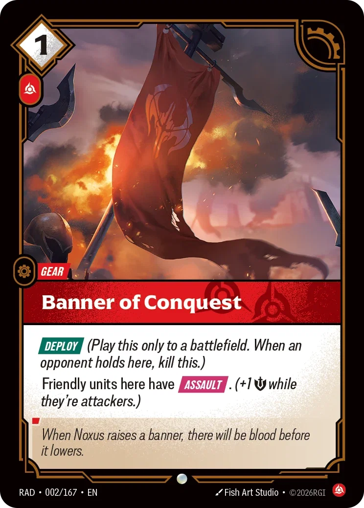 Banner of Conquest - 002/167 (RAD) Common