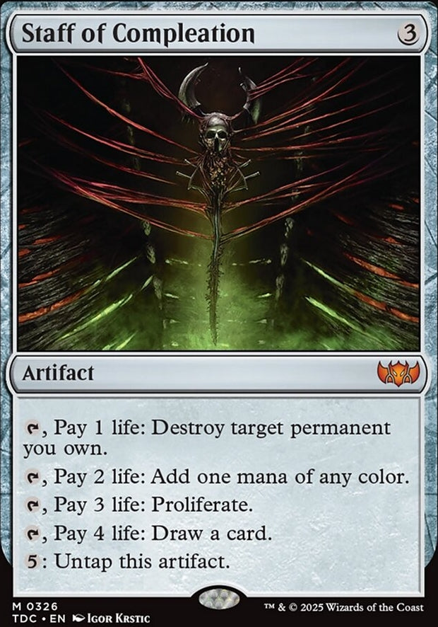 Staff of Compleation [ #0326 ] (TDC-M)