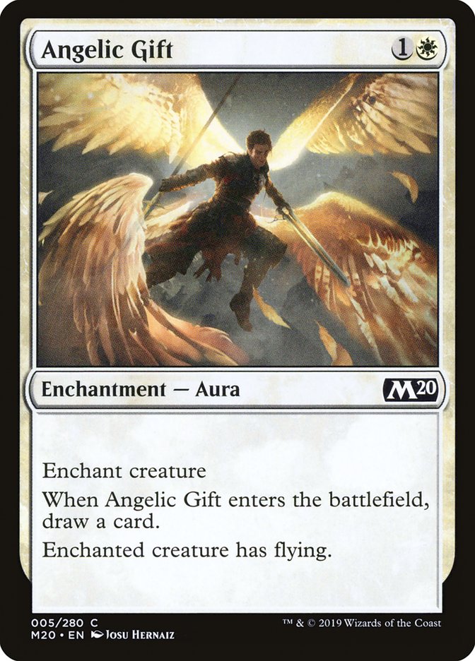 Angelic Gift (M20-C-FOIL)