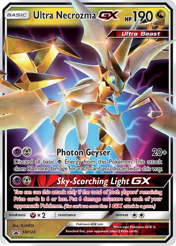 Ultra Necrozma GX - SM126 (SM:PR) Promo - Near Mint Holofoil