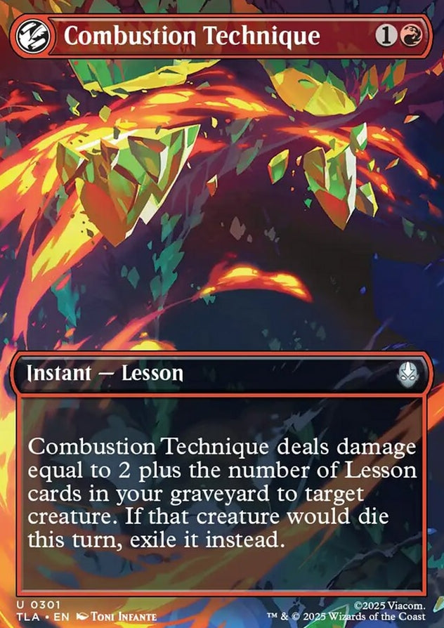 Combustion Technique [ #0301 Borderless ] (TLA-U)