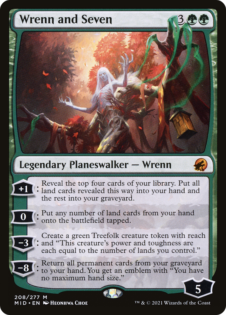 Wrenn and Seven (MID-M-FOIL) - Moderate Play