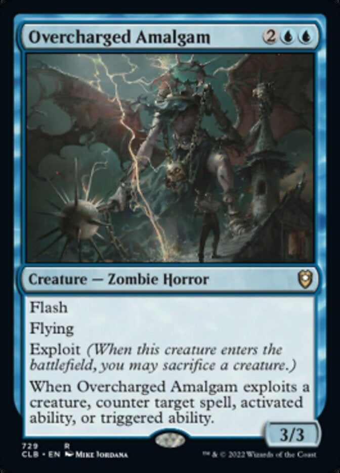 Overcharged Amalgam [#729 Commander Decks] (CLB-R)