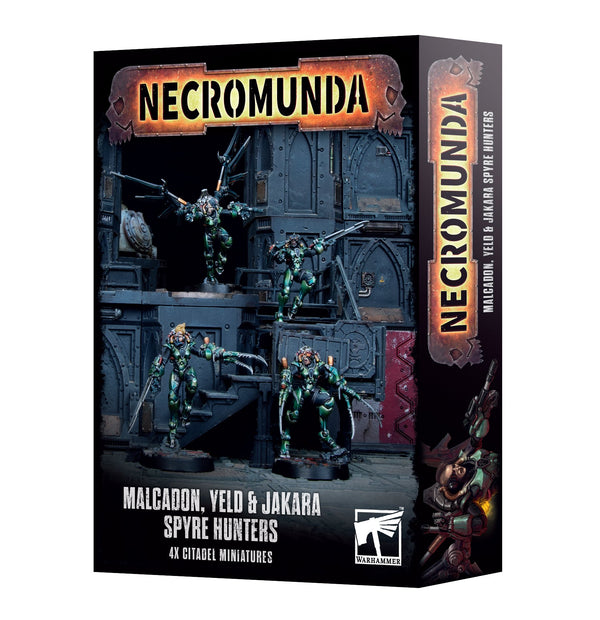 Necromunda: Gang - Malcadon, Yeld & Jakara Spyre Hunters