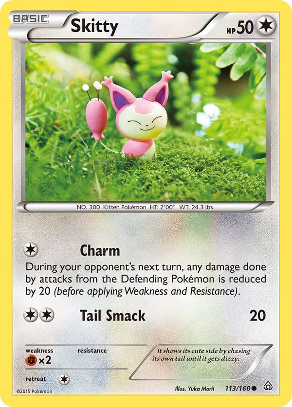 Skitty - 113/160 (PRC) Common - Near Mint