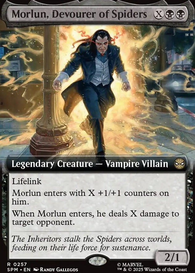 Morlun, Devourer of Spiders [ #0257 Extended Art ] (SPM-R)