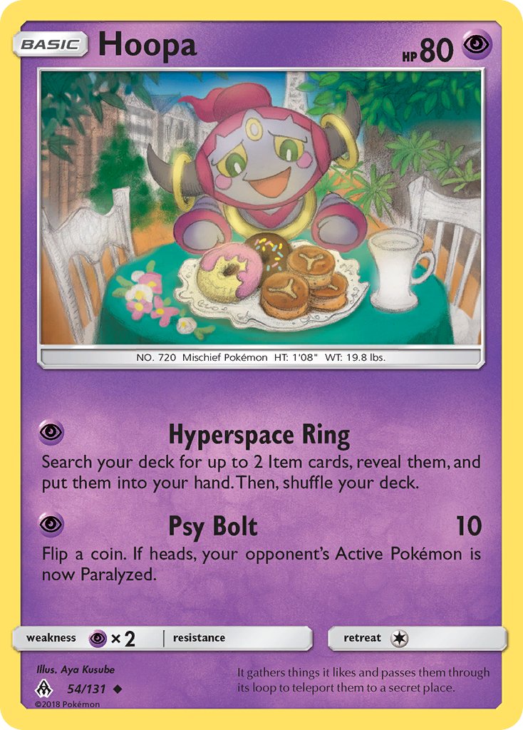 Hoopa - 054/131 (FLI) Uncommon - Near Mint