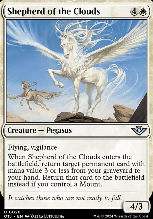 Shepherd of the Clouds [#0028] (OTJ-U-FOIL)