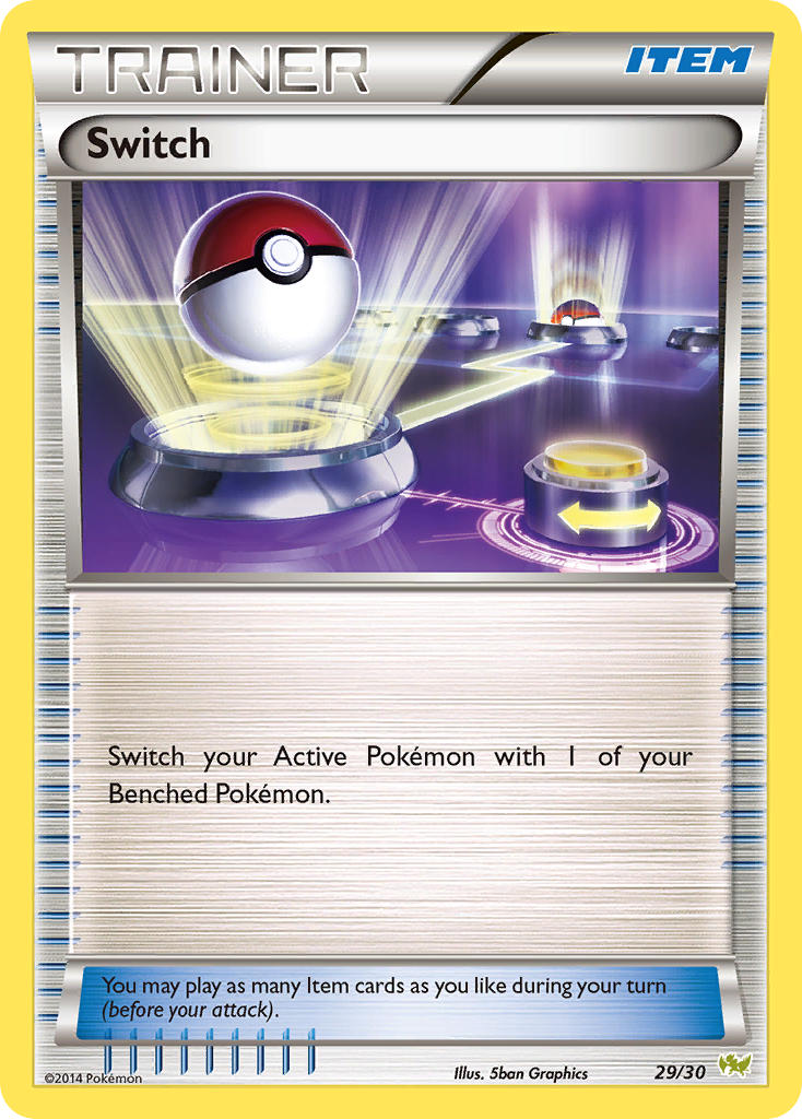 Switch (Noivern) - 29/30 (TK6N) Common - Near Mint