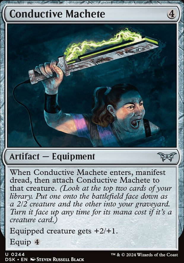 Conductive Machete [#0244] (DSK-U)