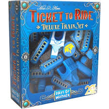 Ticket To Ride: 20th Anniversary Deluxe Train Set (#6) Blue