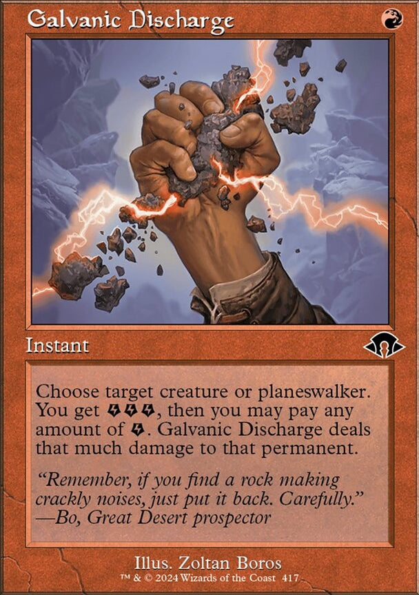 Galvanic Discharge [#0417 Retro Frame] (MH3-C-FOIL)