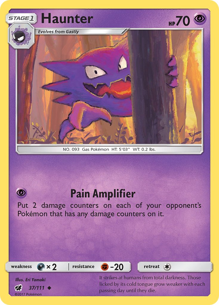 Haunter - 037/111 (CIN) Uncommon - Near Mint