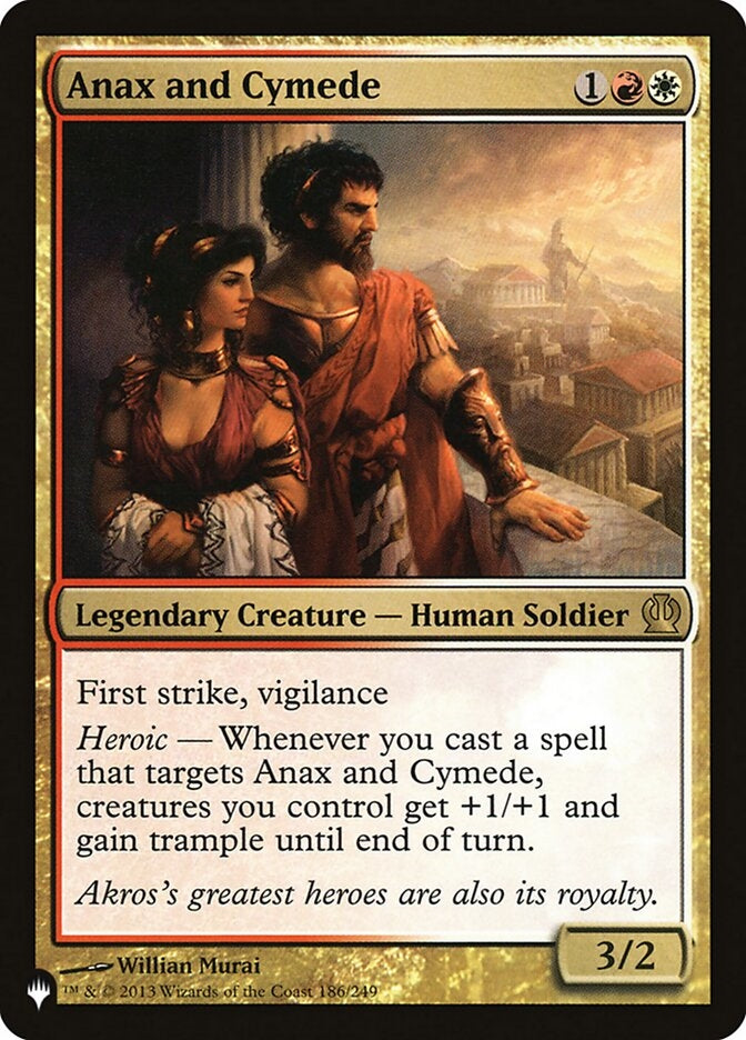 Anax and Cymede (THS-R-LIST)