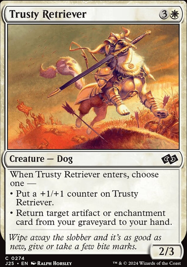 Trusty Retriever [#0274] (J25-C)