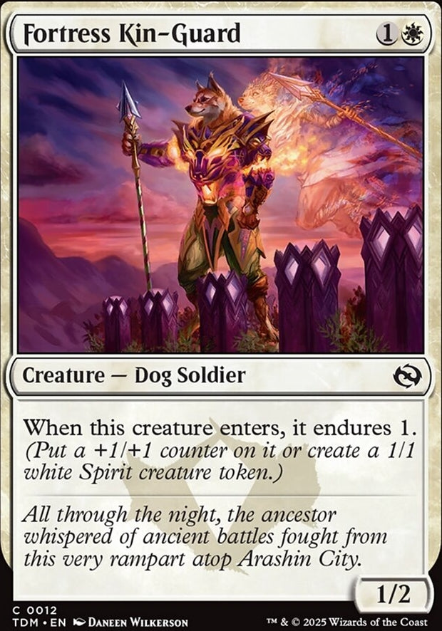 Fortress Kin-Guard [ #0012 ] (TDM-C)