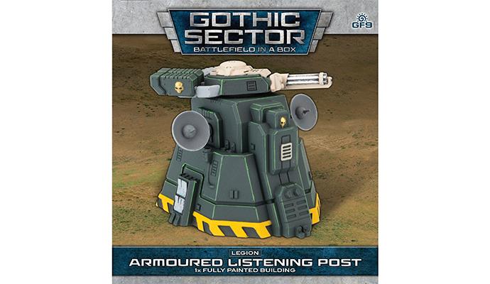 Battlefield in a Box (BB659) - Gothic Sector: Legion Armoured Listening Post