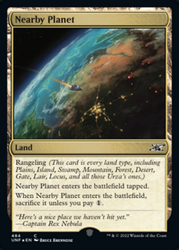 Nearby Planet [#484 Galaxy Foil] (UNF-C)