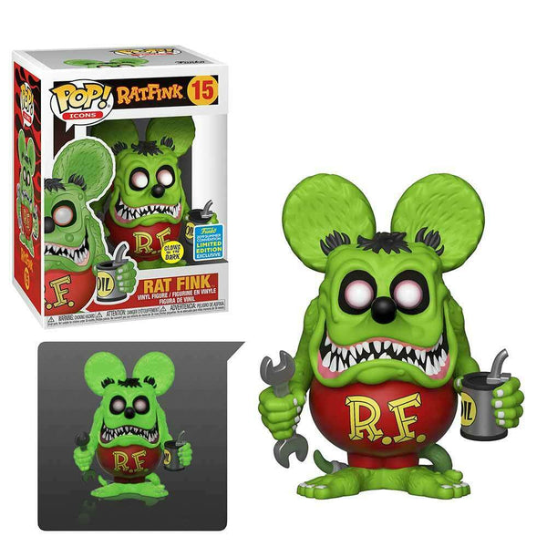 POP Figure: Icons #0015 - Rat Fink (2019 Summer Con)