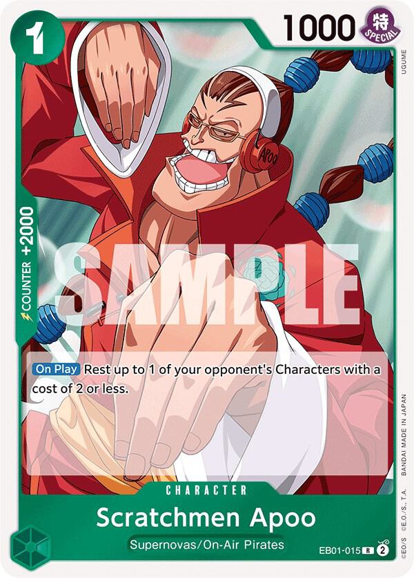 Scratchmen Apoo (Extra Booster: Memorial Collection) - (EB01-015 R)