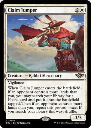 Claim Jumper [#0008] (OTJ-R-PP)
