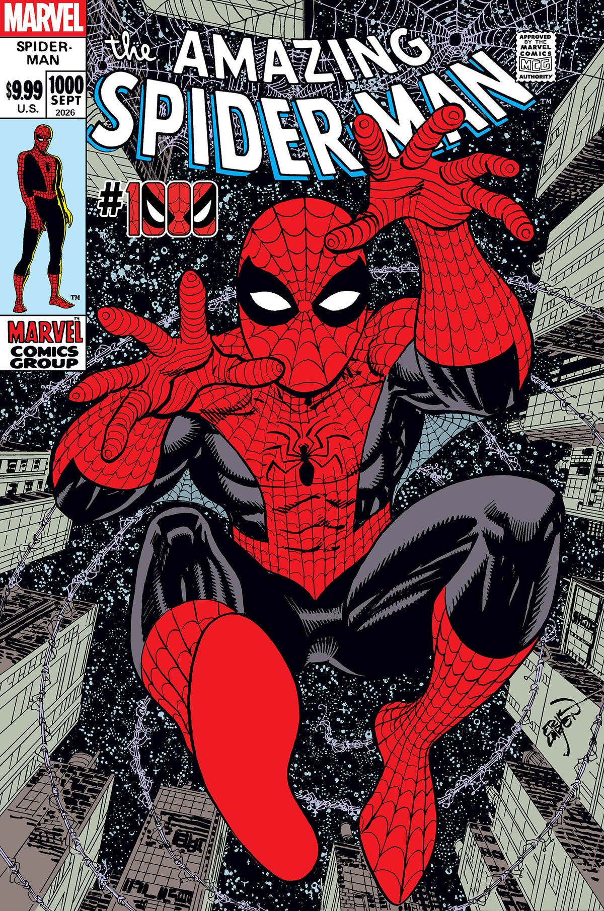 AMAZING SPIDER-MAN #1000 ERIK LARSEN VARIANT