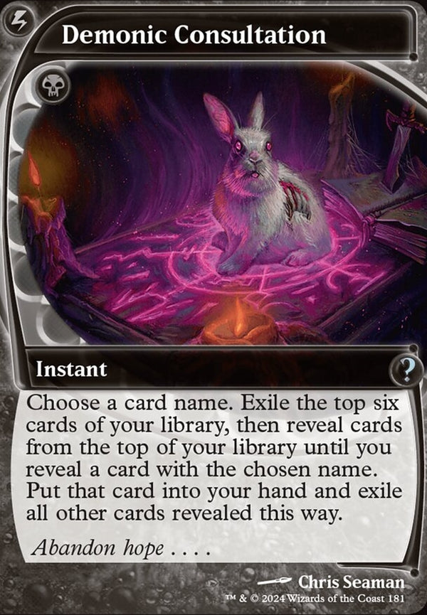 Demonic Consultation [#0181 Future Frame] (MB2-U)