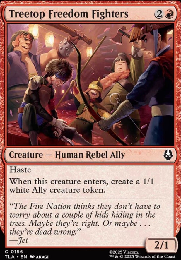 Treetop Freedom Fighters [ #0156 ] (TLA-C)