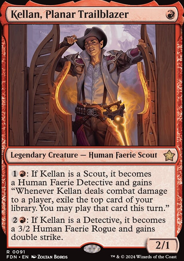 Kellan, Planar Trailblazer [#0091] (FDN-R-FOIL)