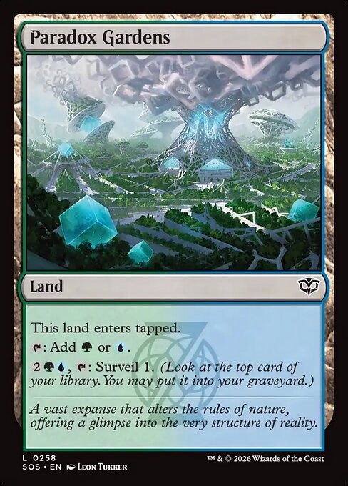 Paradox Gardens [ #0258 ] (SOS-L)