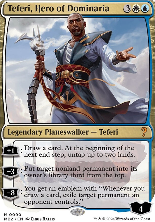 Teferi, Hero of Dominaria [#0090 White-Border] (MB2-M)