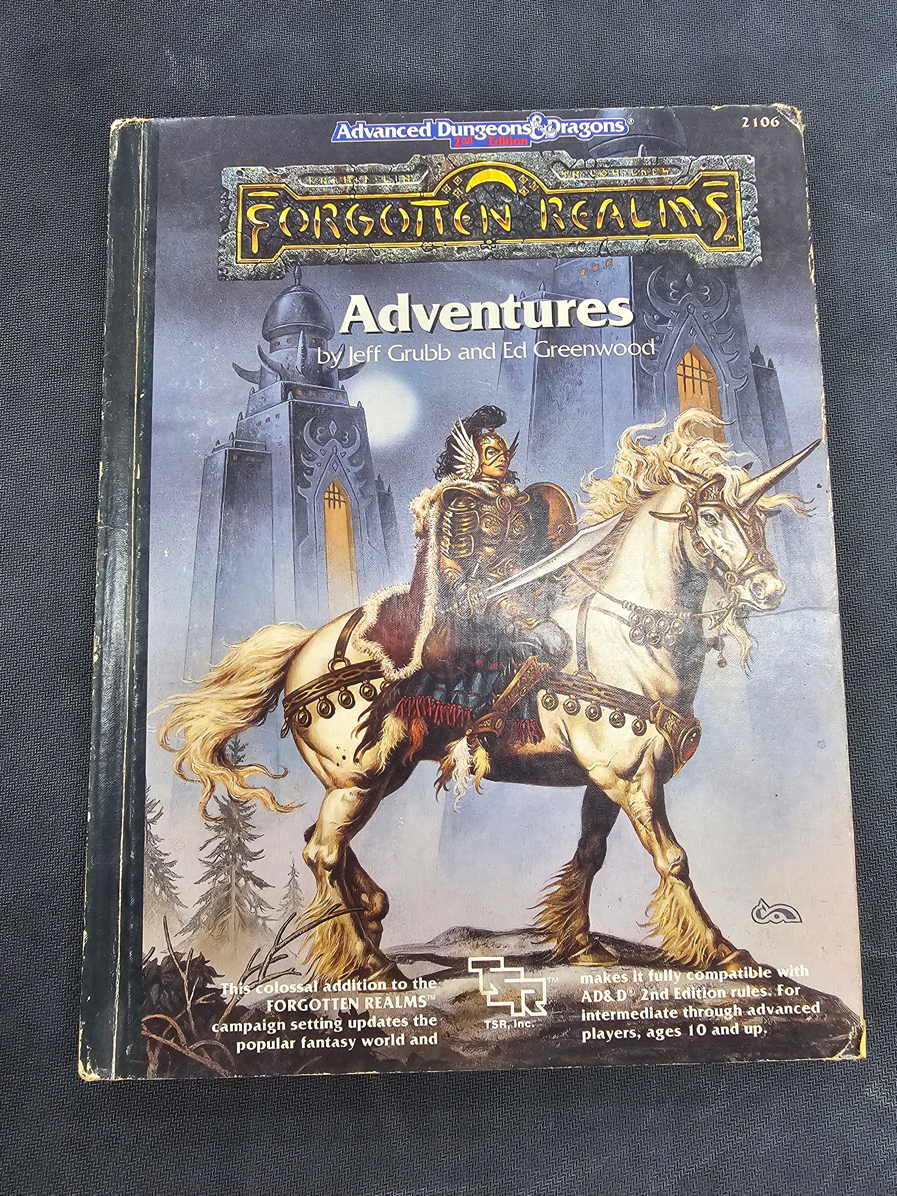 AD&D 2nd Ed: Forgotten Realms Adventures (TSR 2106) (USED)