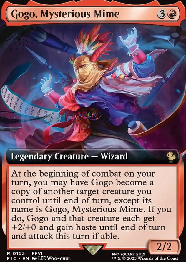 Gogo, Mysterious Mime [ #0153 Extended Art ] (FIC-R)