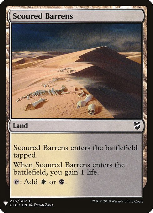 Scoured Barrens [Mystery Booster #1686] (C18-C)